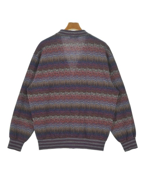 MISSONI（ミッソーニ）カーディガン 青 サイズ:50(XL位) メンズ/2200638151015