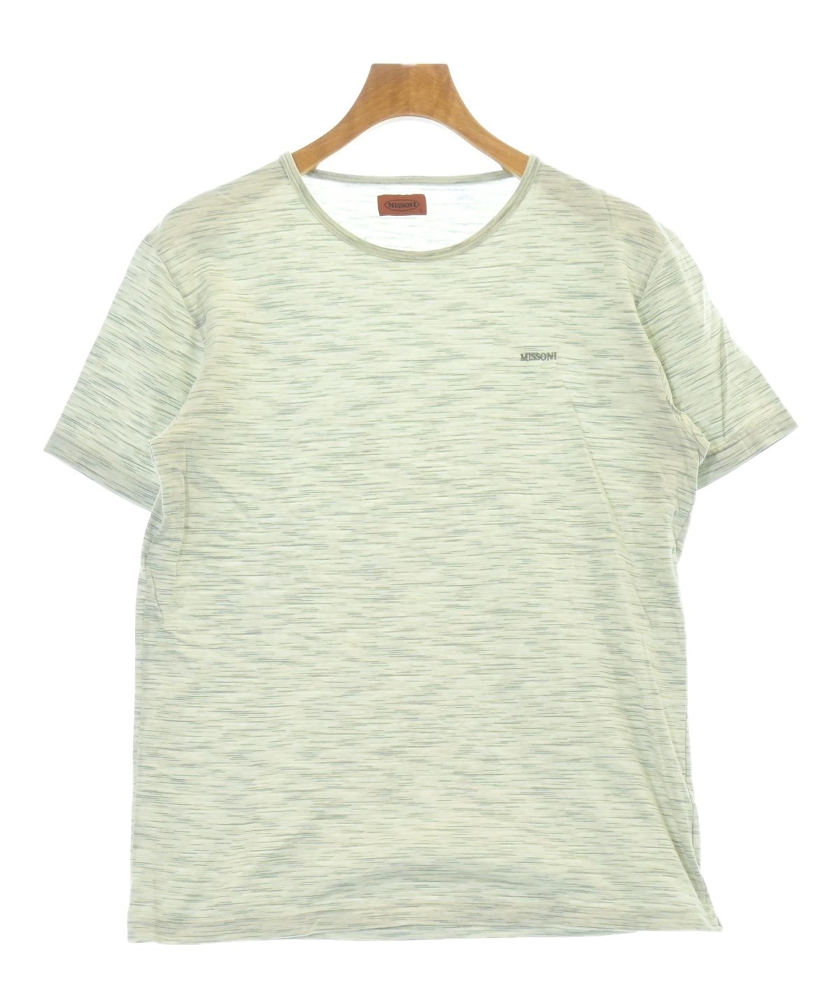 MISSONI（ミッソーニ）Tシャツ・カットソー グレー サイズ:L メンズ