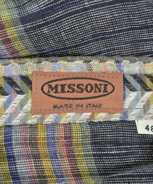 MISSONI（ミッソーニ）カジュアルシャツ グレー サイズ:48(L位) メンズ/2200632774012