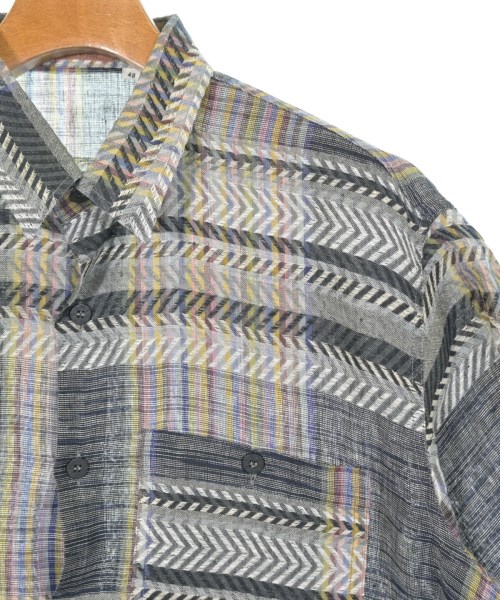 MISSONI（ミッソーニ）カジュアルシャツ グレー サイズ:48(L位) メンズ/2200632774012