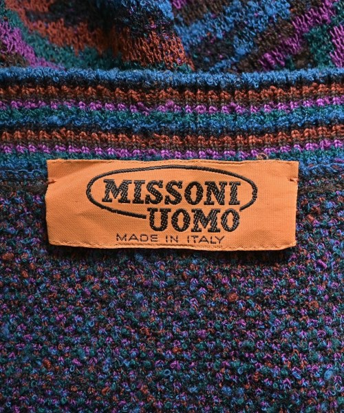 MISSONI（ミッソーニ）ニット・セーター 青 サイズ:46(M位) メンズ