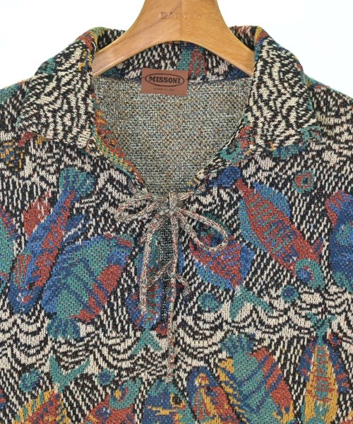 MISSONI（ミッソーニ）ニット・セーター 青 サイズ:48(L位) メンズ/2200632774081