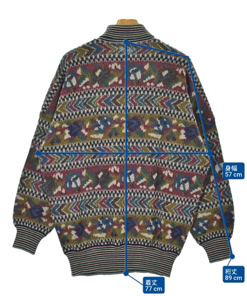 MISSONI（ミッソーニ）ニット・セーター 赤 サイズ:48(L位) メンズ/2200632774111