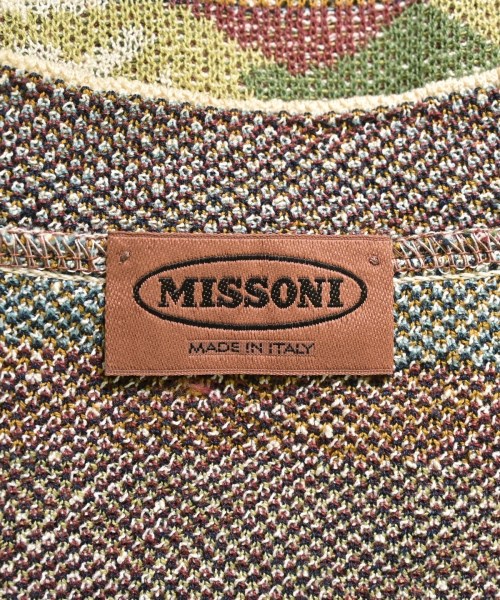 MISSONI（ミッソーニ）ニット・セーター ベージュ サイズ:48(L位) メンズ/2200632774128
