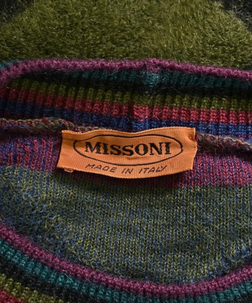 MISSONI（ミッソーニ）ニット・セーター 紫 サイズ:48(L位) メンズ/2200632774180