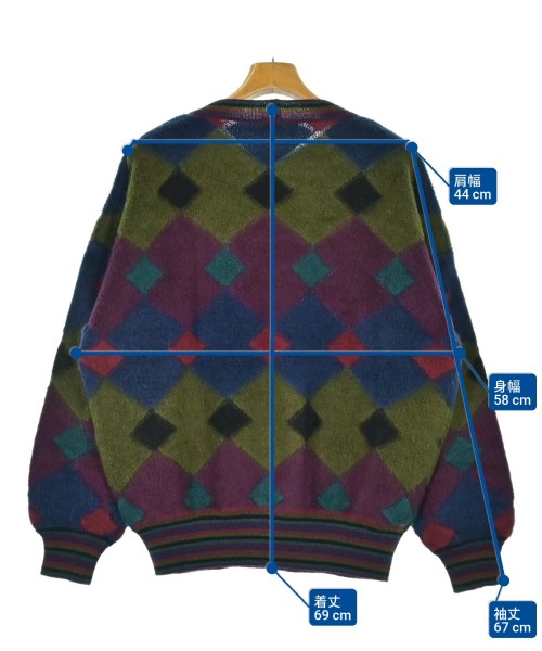 MISSONI（ミッソーニ）ニット・セーター 紫 サイズ:48(L位) メンズ/2200632774180