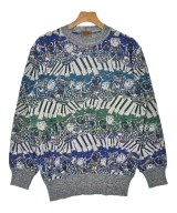 MISSONI（ミッソーニ）ニット・セーター 青 サイズ:50(XL位) メンズ/2200632774227