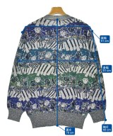 MISSONI（ミッソーニ）ニット・セーター 青 サイズ:50(XL位) メンズ/2200632774227