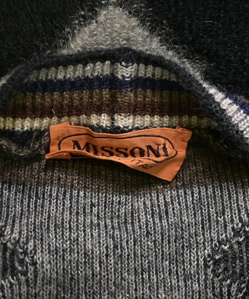 MISSONI（ミッソーニ）ニット・セーター 黒 サイズ:48(L位) メンズ/2200632774265