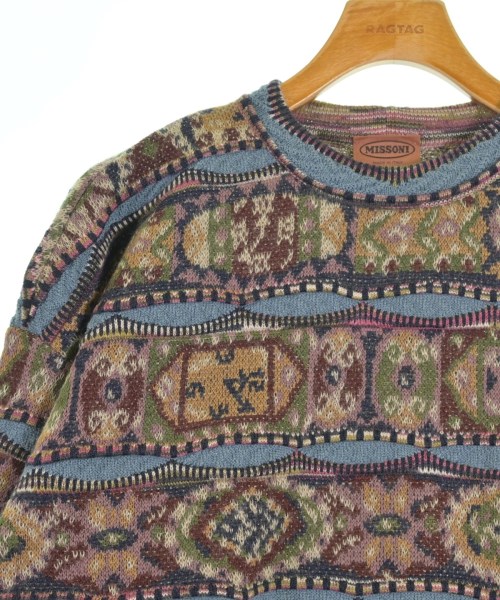 MISSONI（ミッソーニ）ニット・セーター その他（柄物・カラフル） サイズ:48(L位) メンズ/2200632774289