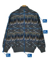 MISSONI（ミッソーニ）ニット・セーター 青 サイズ:48(L位) メンズ/2200632774296