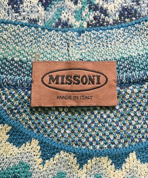 MISSONI（ミッソーニ）ニット・セーター 青 サイズ:48(L位) メンズ/2200632774302