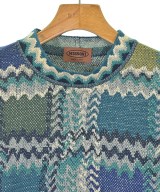 MISSONI（ミッソーニ）ニット・セーター 青 サイズ:48(L位) メンズ/2200632774302
