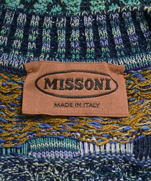 MISSONI（ミッソーニ）ニット・セーター 緑 サイズ:46(M位) メンズ/2200632774340