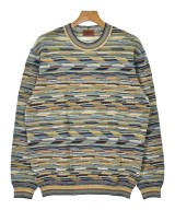 MISSONI（ミッソーニ）ニット・セーター ベージュ サイズ:50(XL位) メンズ/2200632774357