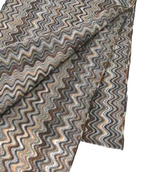 MISSONI（ミッソーニ）マフラー 茶 サイズ:- レディース/2200642089274