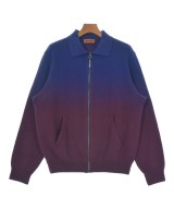 MISSONI（ミッソーニ）カーディガン 青 サイズ:52(XXL位) メンズ/2200643900035