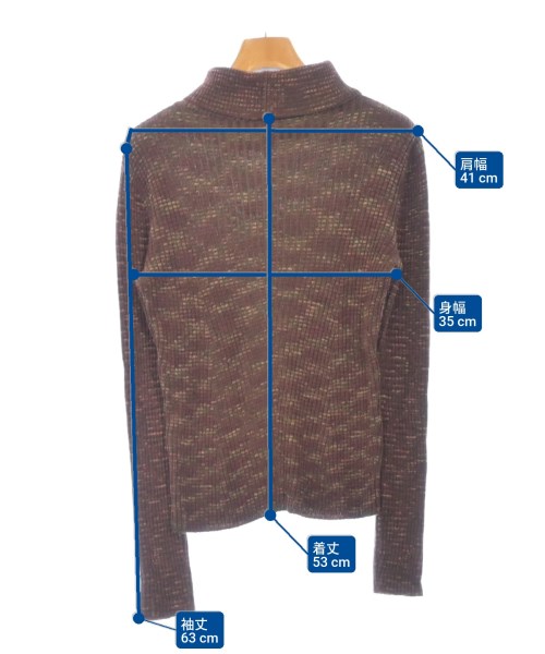 MISSONI（ミッソーニ）ニット・セーター 茶 サイズ:44(L位) レディース/2200624996033
