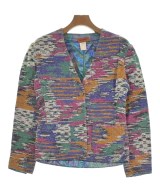 MISSONI（ミッソーニ）ノーカラージャケット 青 サイズ:42(M位) レディース/2200629683013