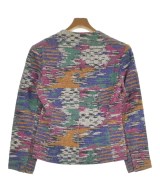MISSONI（ミッソーニ）ノーカラージャケット 青 サイズ:42(M位) レディース/2200629683013