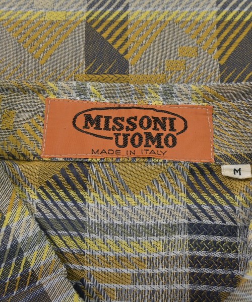 MISSONI（ミッソーニ）カジュアルシャツ 白 サイズ:M メンズ/2200627697296
