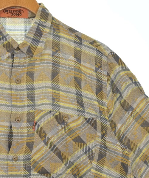 MISSONI（ミッソーニ）カジュアルシャツ 白 サイズ:M メンズ/2200627697296