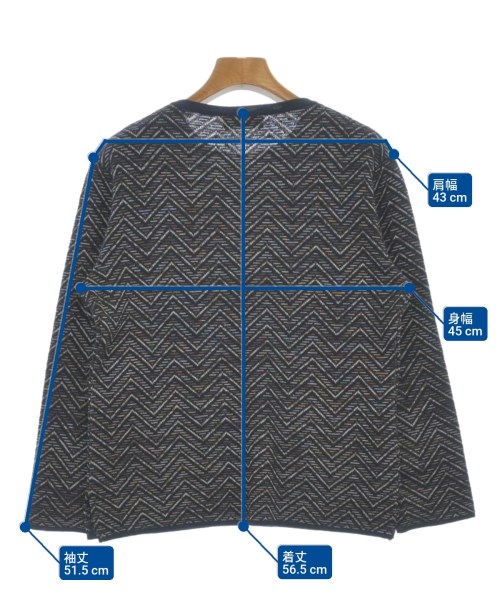 MISSONI（ミッソーニ）ニット・セーター 紺 サイズ:44(L位) レディース/2200630363027