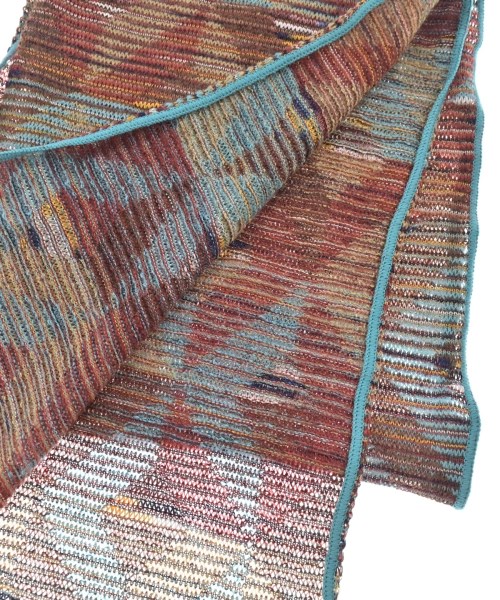 MISSONI（ミッソーニ）マフラー 茶 サイズ:- レディース/2200619063061