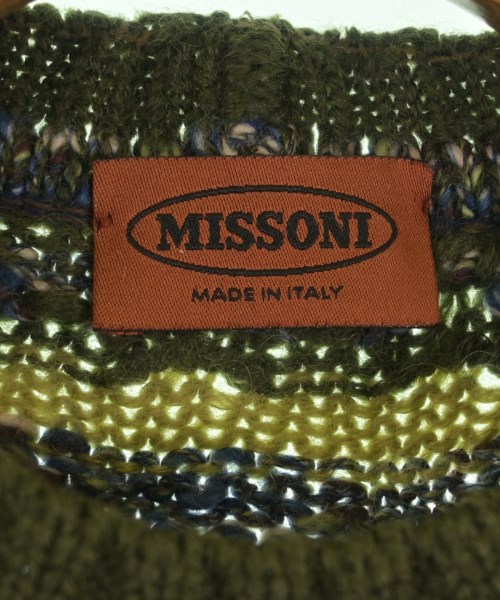 MISSONI（ミッソーニ）ニット・セーター カーキ サイズ:46(XL位) レディース/2200604954053