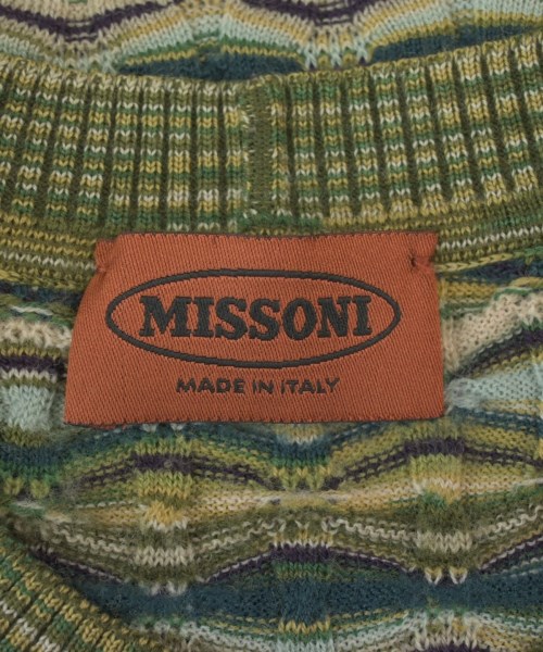 MISSONI（ミッソーニ）ニット・セーター 緑 サイズ:46(XL位) レディース/2200604954169