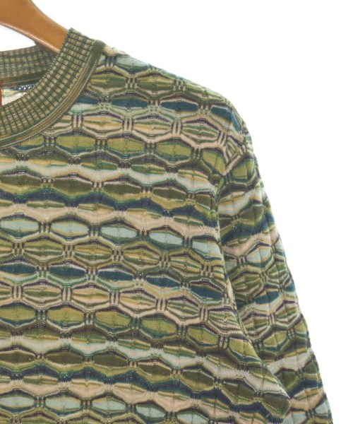 MISSONI（ミッソーニ）ニット・セーター 緑 サイズ:46(XL位) レディース/2200604954169