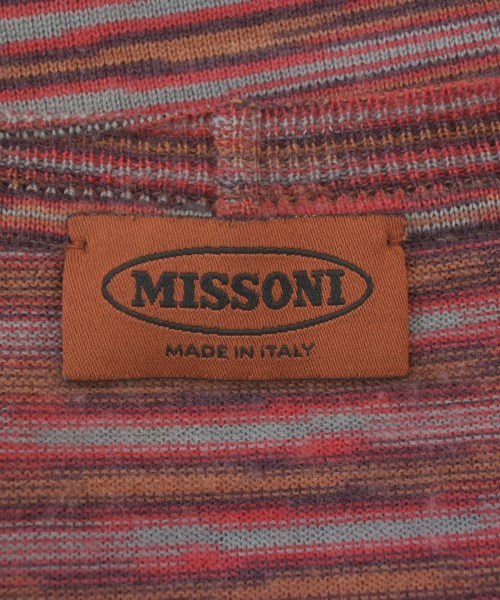 MISSONI（ミッソーニ）ニット・セーター 赤 サイズ:50(XXL位) レディース/2200604954176