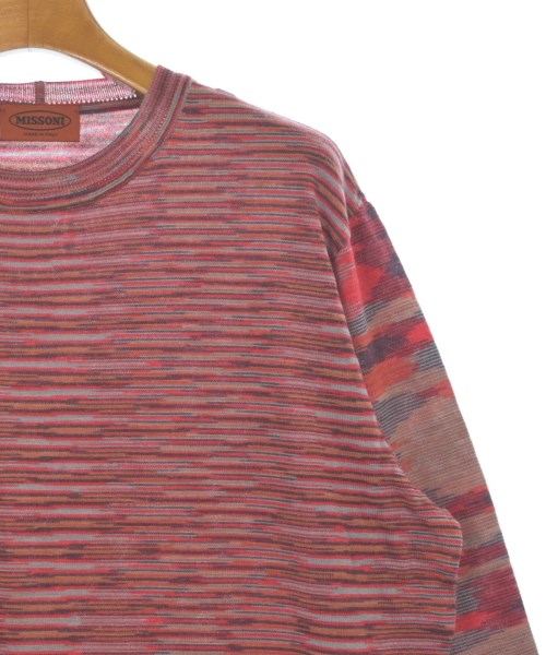 MISSONI（ミッソーニ）ニット・セーター 赤 サイズ:50(XXL位) レディース/2200604954176