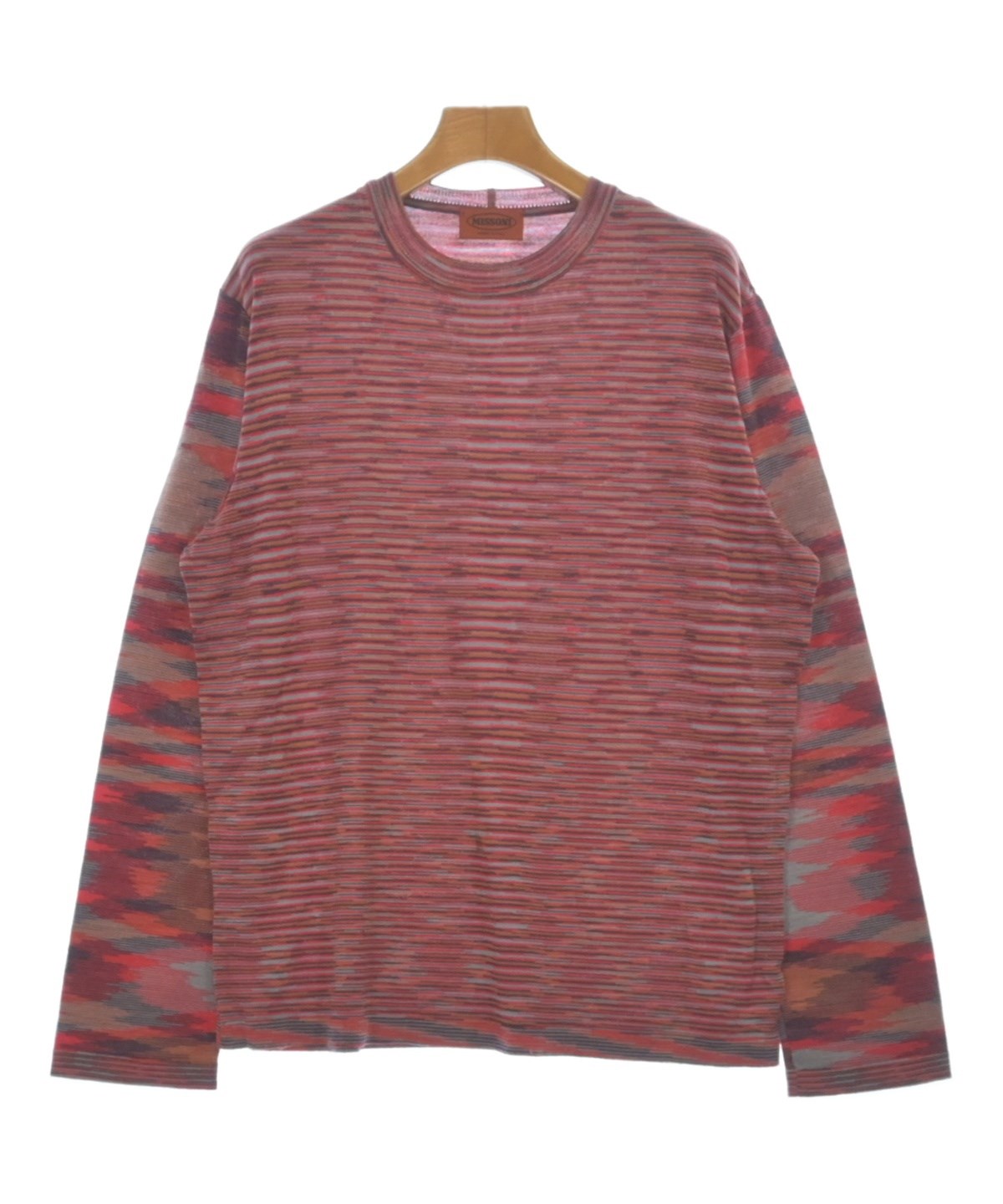 MISSONI（ミッソーニ）ニット・セーター 赤 サイズ:50(XXL位