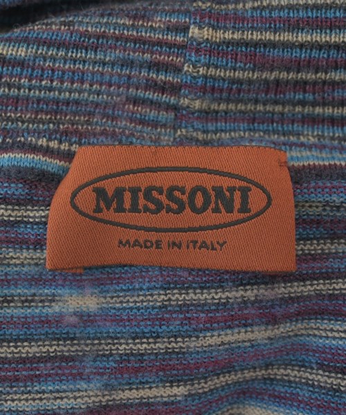MISSONI（ミッソーニ）ニット・セーター 青 サイズ:46(XL位) レディース/2200604954183