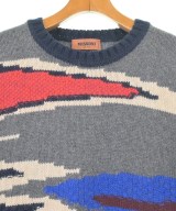 MISSONI（ミッソーニ）ニット・セーター グレー サイズ:48(L位) メンズ/2200611566058