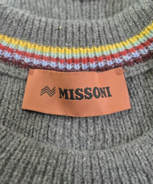 MISSONI（ミッソーニ）ニット・セーター グレー サイズ:-(M位) メンズ/2200611566089
