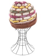 MISSONI（ミッソーニ）ニットキャップ・ビーニー 茶 サイズ:- レディース/2200613276016