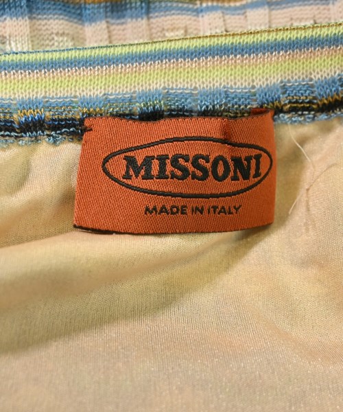 MISSONI（ミッソーニ）ひざ丈スカート 青 サイズ:46(XL位) レディース/2200678651087