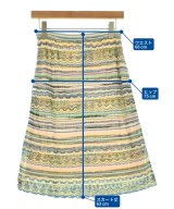 MISSONI（ミッソーニ）ひざ丈スカート 青 サイズ:46(XL位) レディース/2200678651087