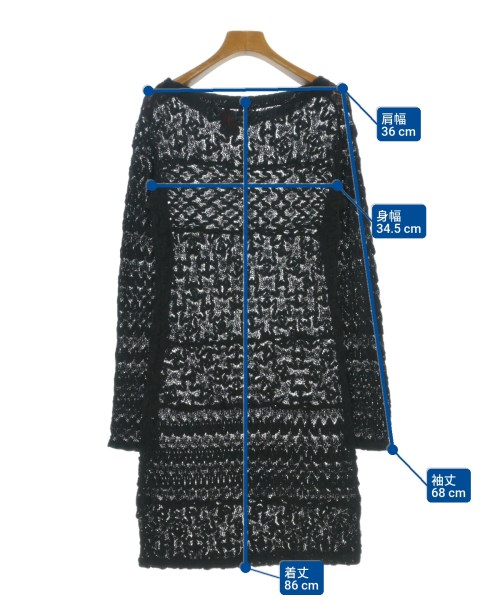 MISSONI（ミッソーニ）ワンピース 黒 サイズ:-(M位) レディース/2200672807770