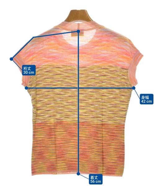 MISSONI（ミッソーニ）ニット・セーター 赤 サイズ:44(L位) レディース/2200676407068