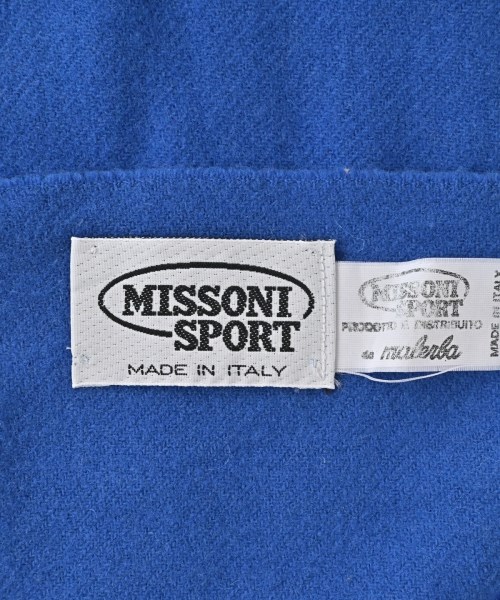 MISSONI（ミッソーニ）マフラー 青 サイズ:- メンズ/2200680573032
