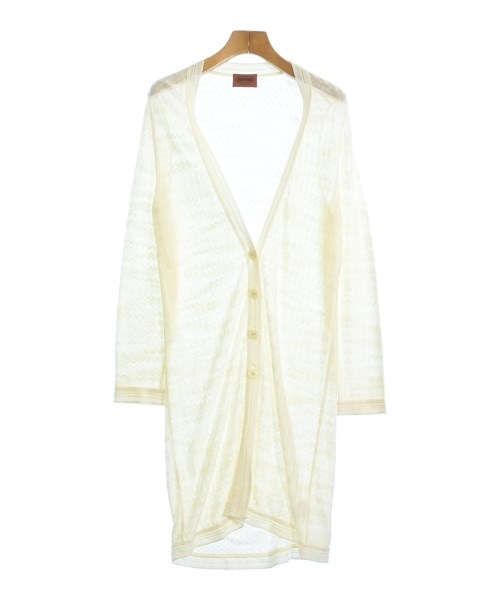 MISSONI(ミッソーニ)カーディガン 白 サイズ:40(M位)/2200681825031