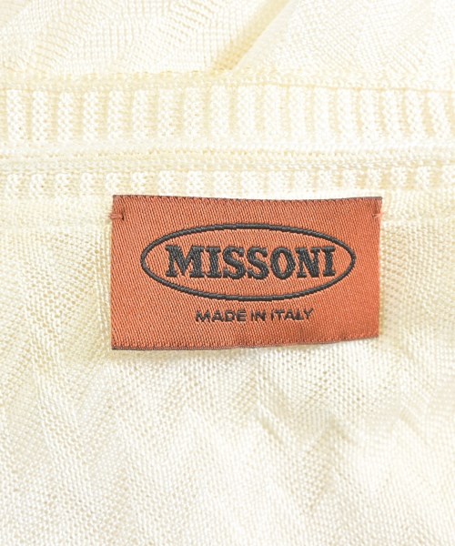 MISSONI（ミッソーニ）カーディガン 白 サイズ:40(M位) レディース/2200681825031