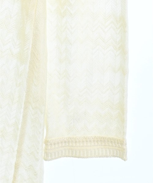 MISSONI（ミッソーニ）カーディガン 白 サイズ:40(M位) レディース/2200681825031