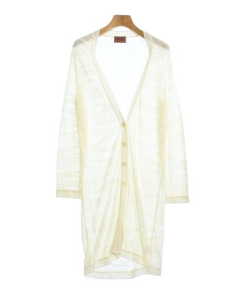 MISSONI（ミッソーニ）カーディガン 白 サイズ:40(M位) レディース