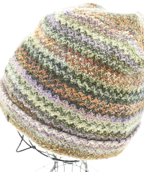 MISSONI（ミッソーニ）ニットキャップ・ビーニー 緑 サイズ:- レディース/2200690458350