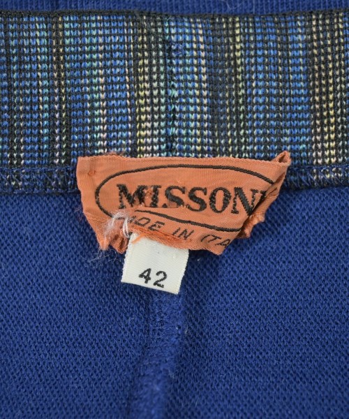 MISSONI（ミッソーニ）ミニスカート 青 サイズ:42(M位) レディース/2200699983020