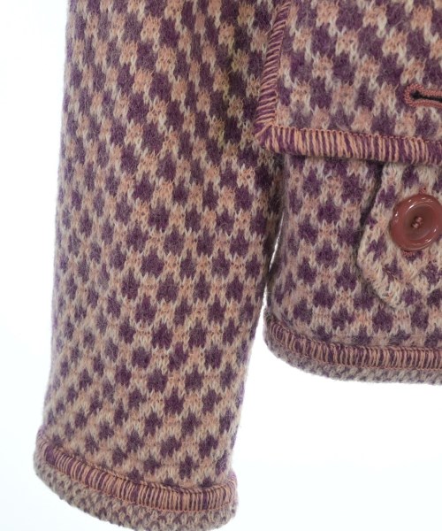 MISSONI（ミッソーニ）ノーカラージャケット ピンク サイズ:40(M位) レディース/2200699245067